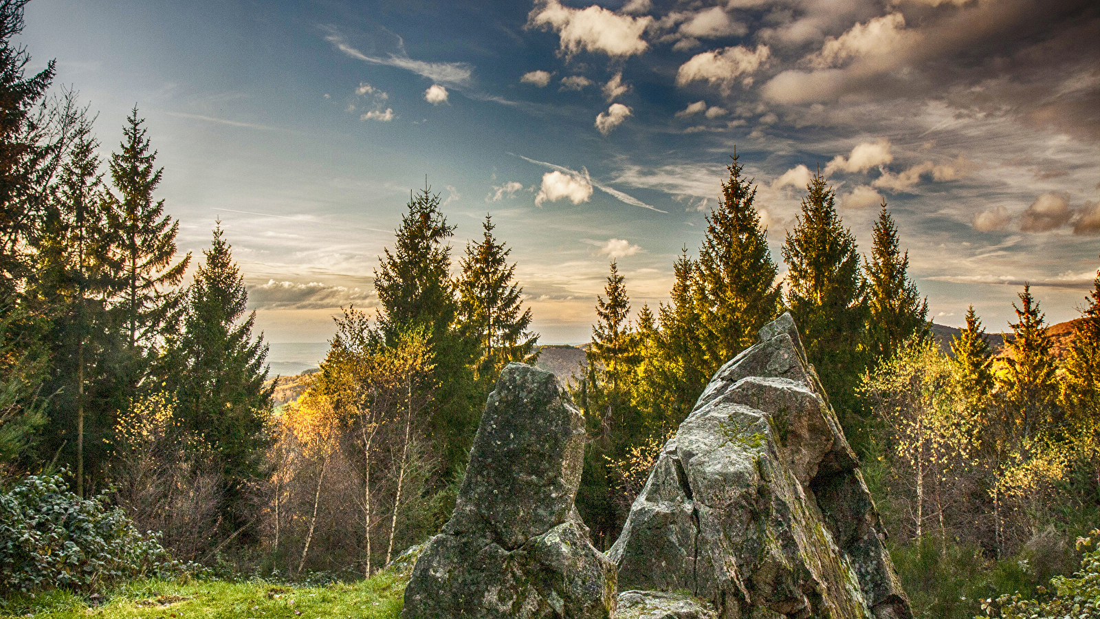 Le mont Beuvray, au coeur du Morvan