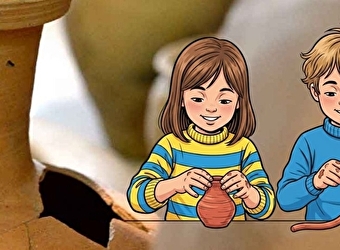 Atelier 'terre à terre' pour les enfants à Bibracte - SAINT-LEGER-SOUS-BEUVRAY