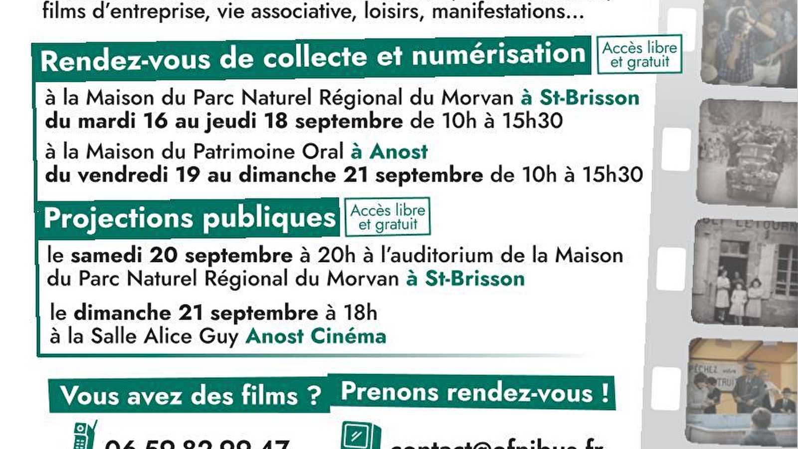Ofnibus : collecte et numérisation de films amateurs