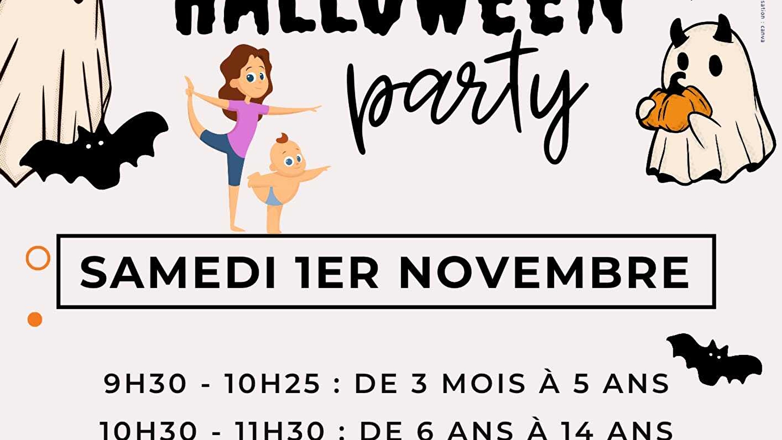 Stage de Gym Halloween Party