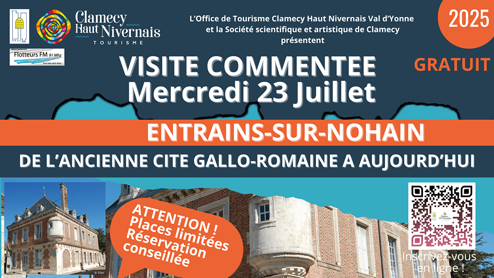 ENTRAINS-SUR-NOHAIN, DE L’ANCIENNE CITE GALLO-ROMAINE A AUJOURD’HUI