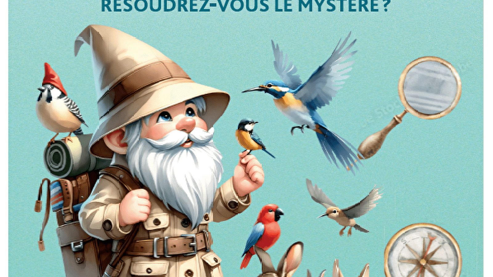 Enquête Game 'Harold et la Lettre Mystérieuse'