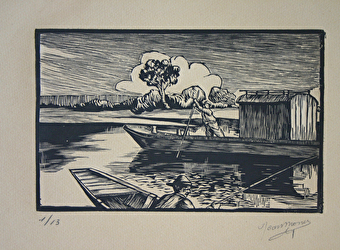 Gestes de Loire : pêcher - COSNE-COURS-SUR-LOIRE