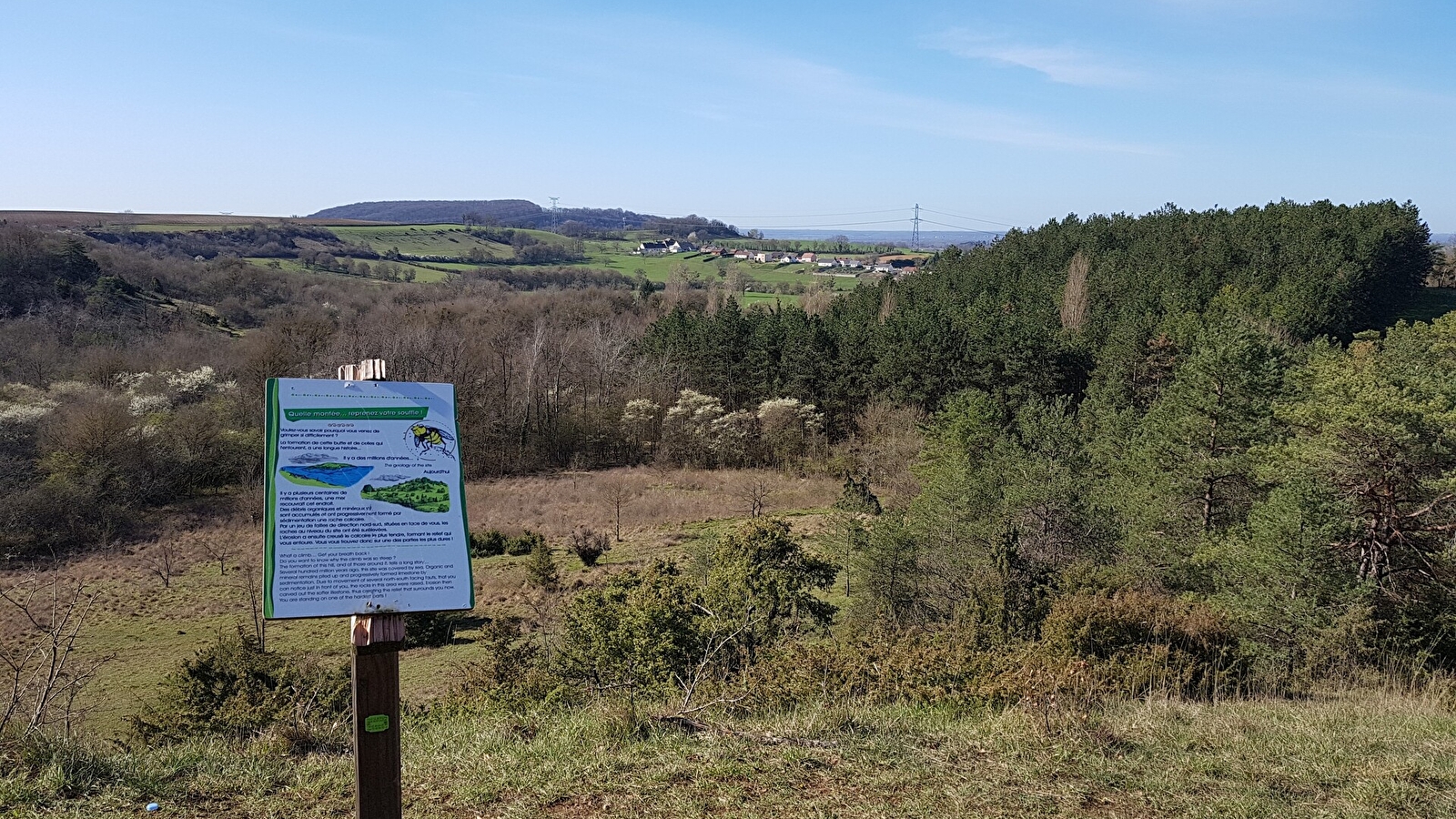 Sentier de la nature du Coteau du Chaumois à Parigny-les-Vaux