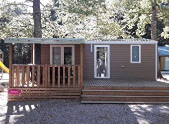 Chalets, Mobilhomes et Coco Sweet du camping de l'Etang du Merle - CRUX-LA-VILLE