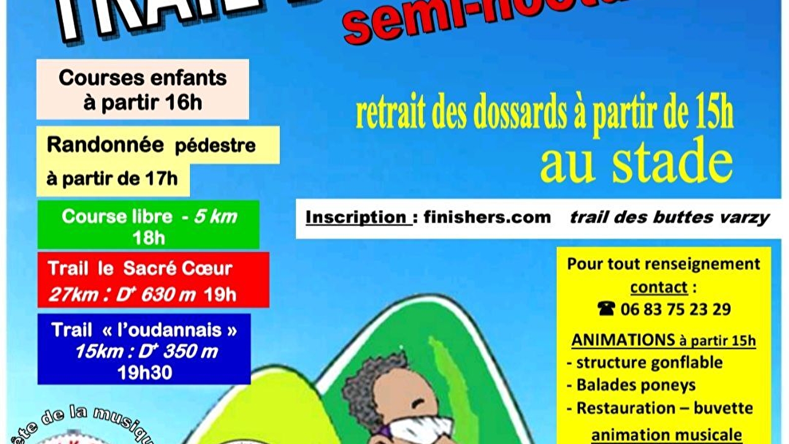 Trail des buttes - Edition semi-nocturne