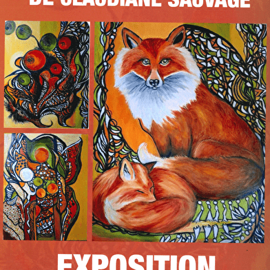 Exposition 'Automne et connivences' - peintures de Claudiane Sauvage