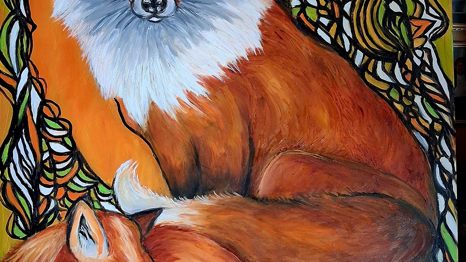 Exposition 'Automne et connivences' - peintures de Claudiane Sauvage