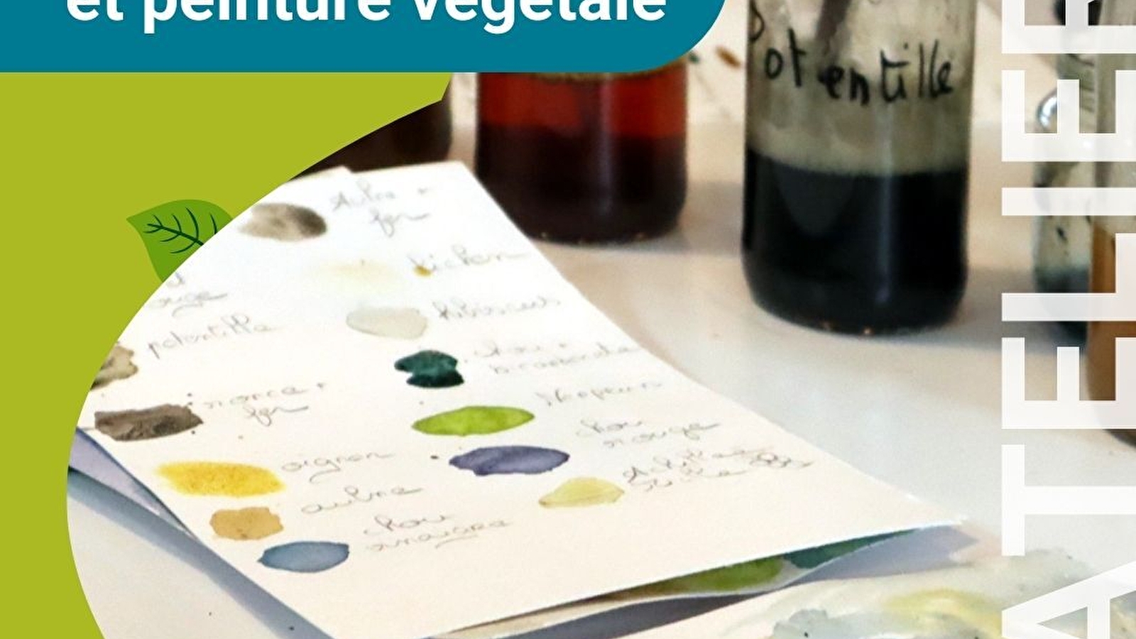 Atelier 'Aquarelle et peinture végétale'