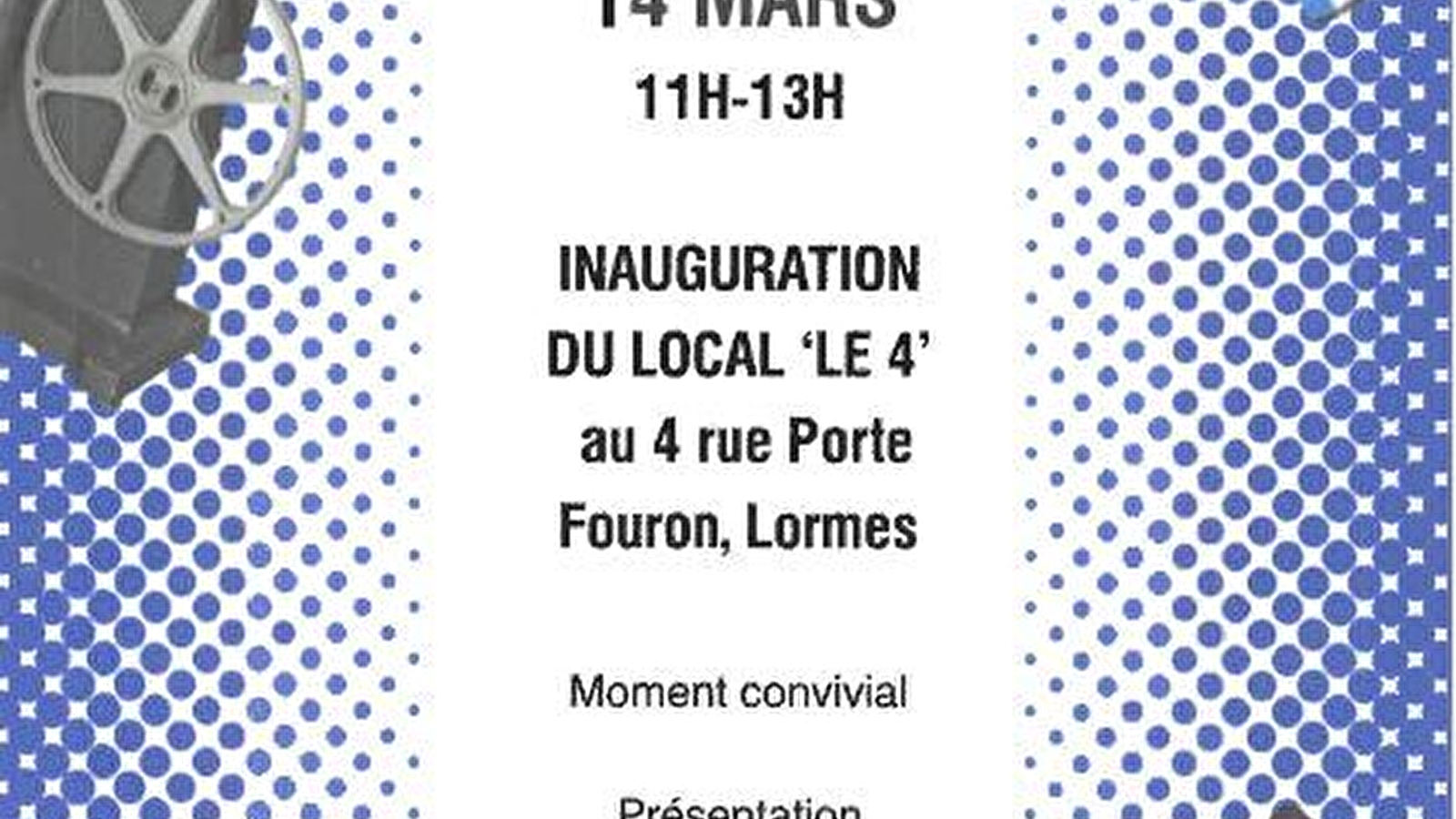 Inauguration du local Le 4